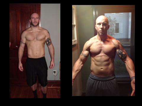 Terry P90X2 Day 1 and Day 90