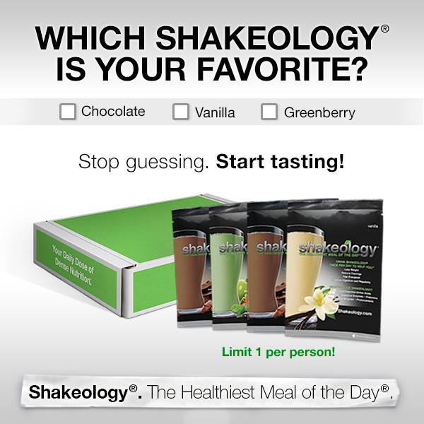 Shakeology Sampler - 3 Flavors