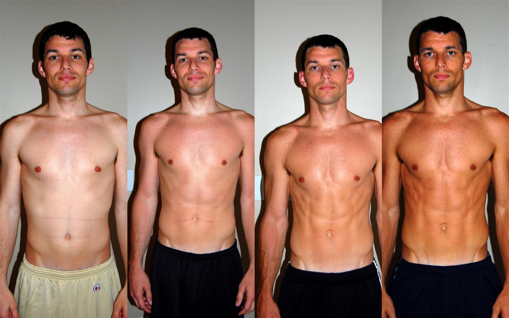 Before skinny after guy and How to