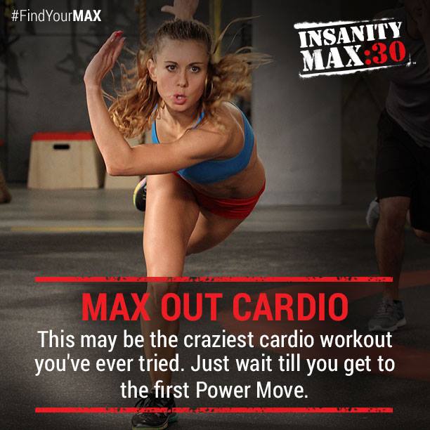 Insanity Max:30 Max Out Cardio
