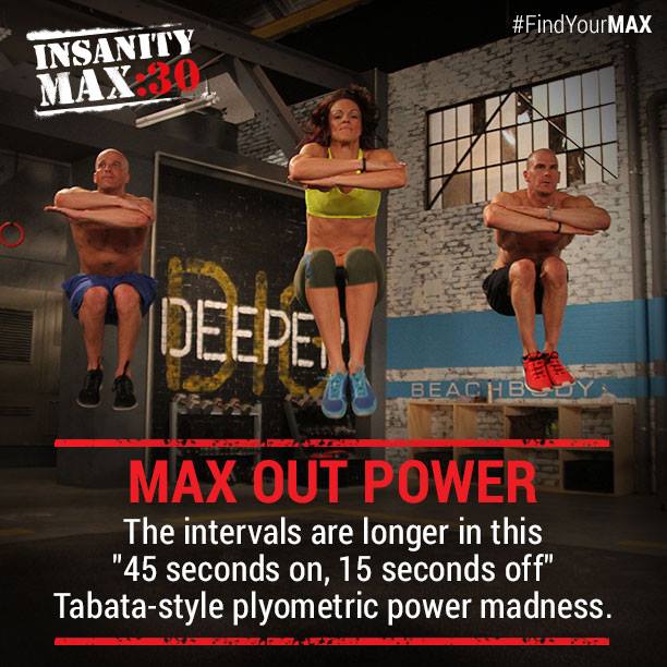 Insanity Max:30 Max Out Power