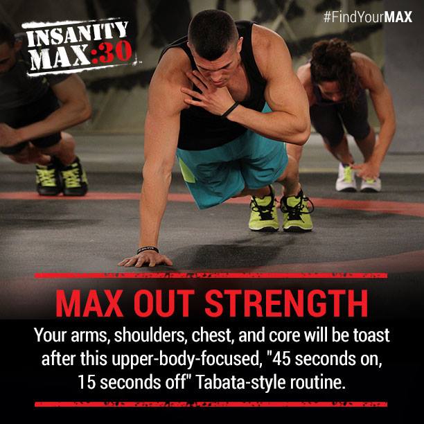 Insanity Max:30 Max Out Strength