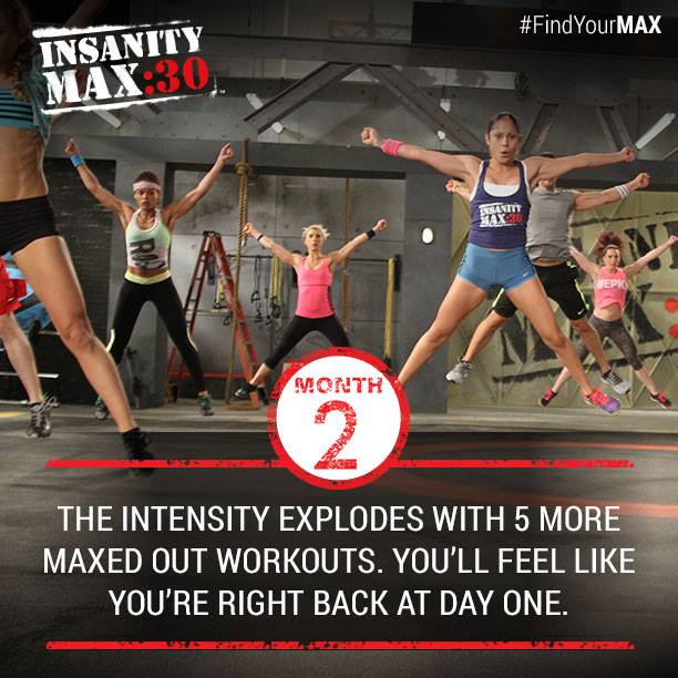 Insanity Max:30 - Month 2 Workouts