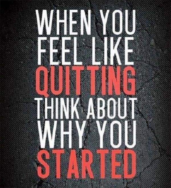 When Quitting