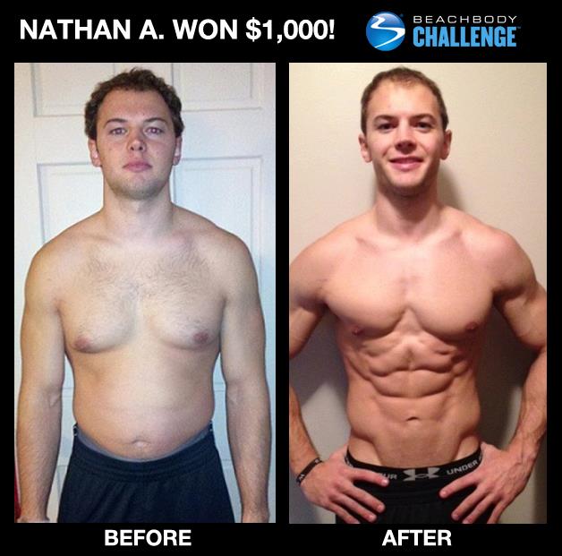 Nathan A - $1000 Beachbody Challenge Winner