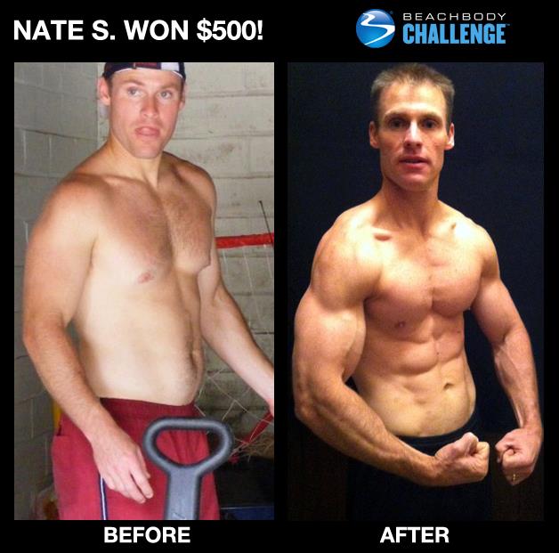 Nate S - $500 Beachbody Challenge Winner