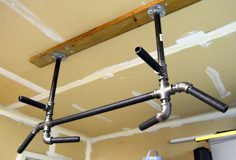 Make A Pull Up Bar Updated Your, Pull Up Bar Garage Ceiling