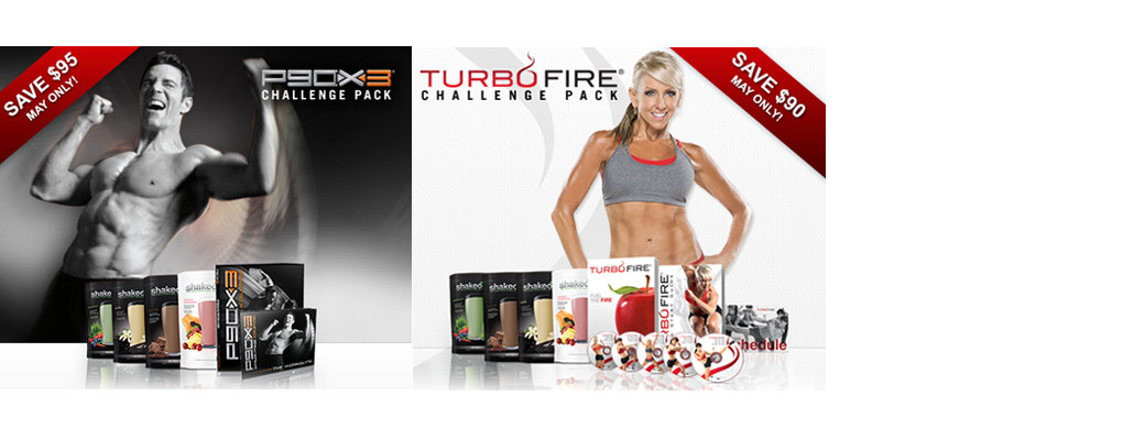 May Promotion - P90X3 and TurboFire