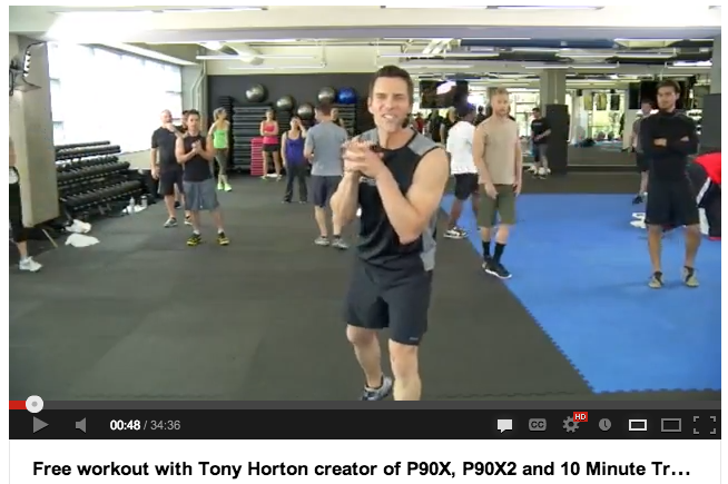 Free Tony Horton Workout